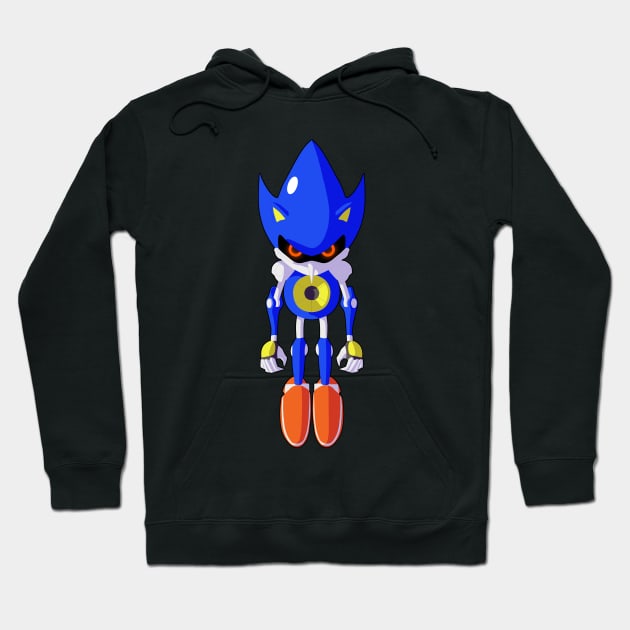 metal sonic Hoodie by Atzon